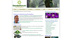 Desktop Screenshot of gardenforumhorticulture.co.uk